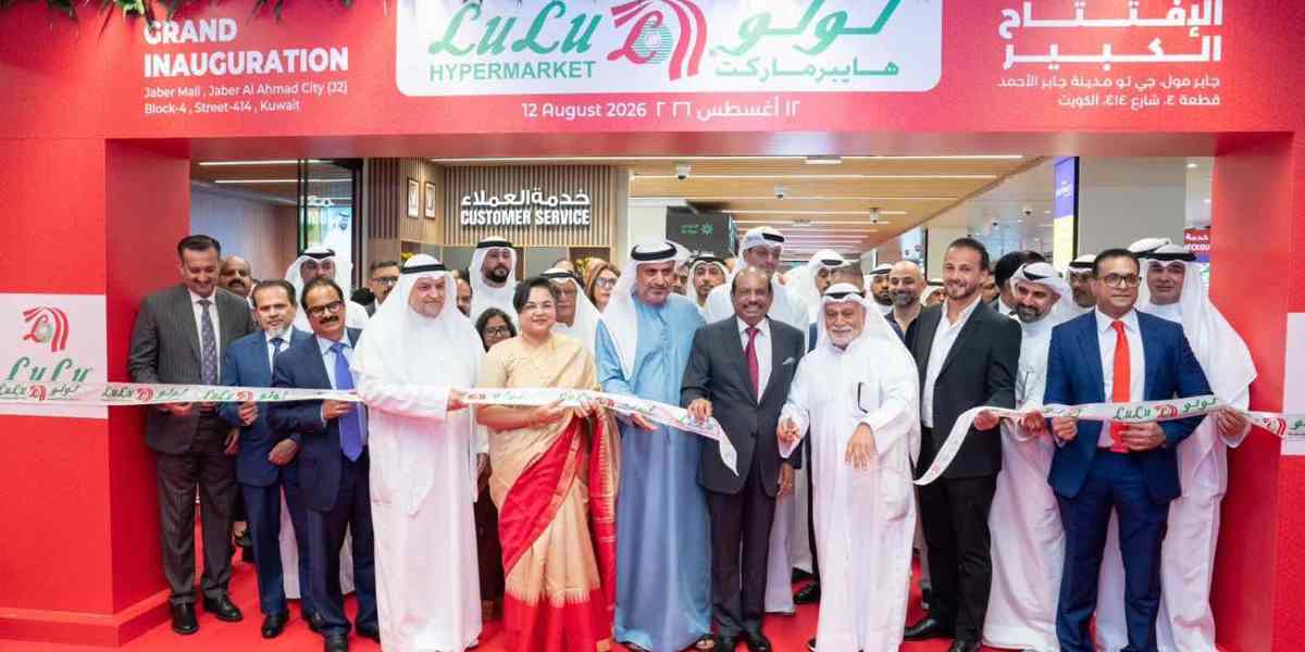 Lulu expands its presence in Kuwait; Opens new store at Jaber mall